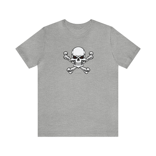 Skull Bones - Soft Unisex Jersey Short Sleeve Tee