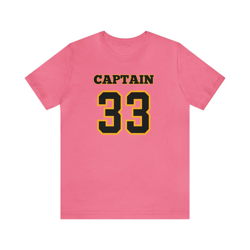 Captain 33 - Soft Unisex Jersey Short Sleeve Tee