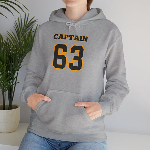 Captain 63 Boston Hockey Marchand - Hoodie Unisex Heavy Blend™ Hooded Sweatshirt