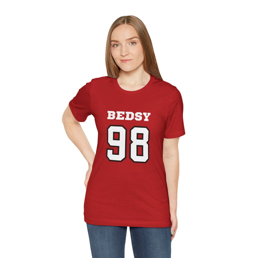 BEDSY 98 HOCKEY Unisex Jersey Short Sleeve Tee