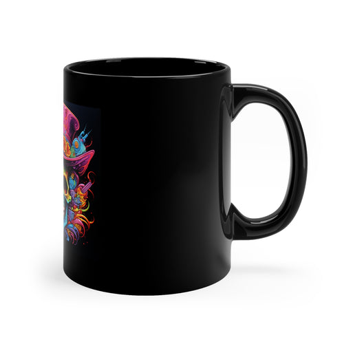 Skulls Colors - 11oz Black Mug