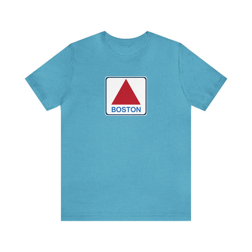 Boston Historical Sign - Soft Unisex Jersey Short Sleeve Tee