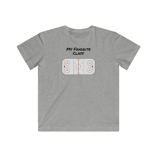 KIDS Hockey "My Favorite Class" - Super soft Fine Jersey Kids Tee
