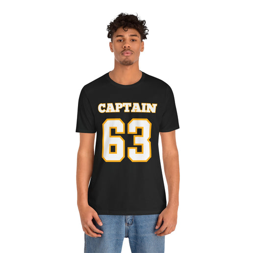 #63 Captain - Soft Unisex Jersey Short Sleeve Tee