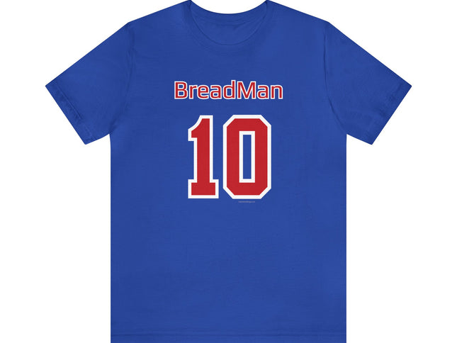 BreadMan Hockey - Soft Comfortable Unisex Jersey Short Sleeve Tee