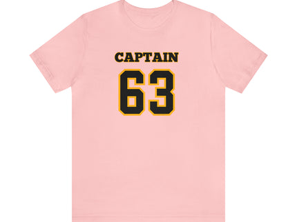 #63 Captain - Soft Unisex Jersey Short Sleeve Tee