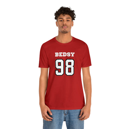 BEDSY 98 HOCKEY Unisex Jersey Short Sleeve Tee