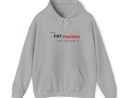 Tested FAT Positive - Unisex Heavy Blend™ Hooded Sweatshirt