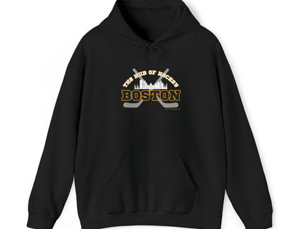 The Hub of Hockey - Boston - Hoodie - Unisex Heavy Blend™ Hooded Sweatshirt