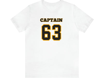 #63 Captain - Soft Unisex Jersey Short Sleeve Tee