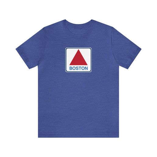 Boston Historical Sign - Soft Unisex Jersey Short Sleeve Tee