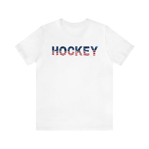 USA Hockey - Soft Comfortable Unisex Jersey Short Sleeve Tee