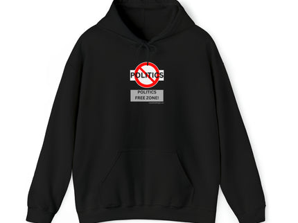 Politics Free Zone - Unisex Heavy Blend™ Hooded Sweatshirt