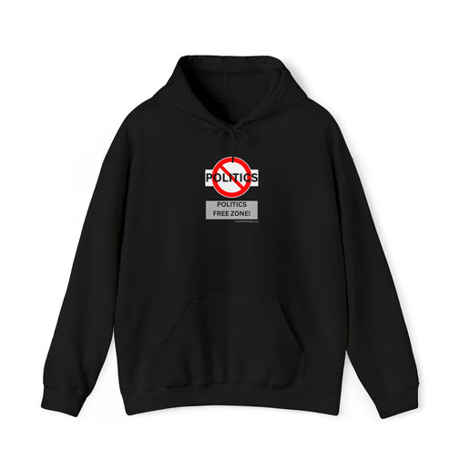 Politics Free Zone - Unisex Heavy Blend™ Hooded Sweatshirt