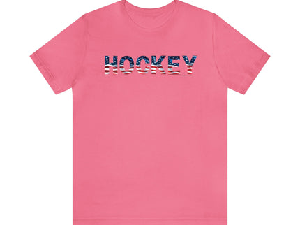 USA Hockey - Soft Comfortable Unisex Jersey Short Sleeve Tee