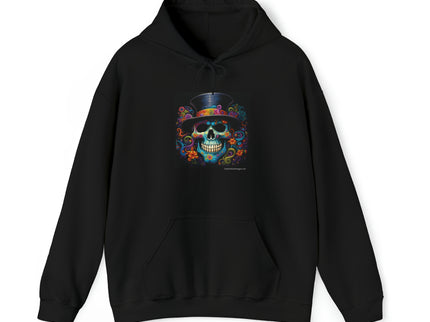 Skull With Hat - Soft Unisex Heavy Blend™ Hooded Sweatshirt