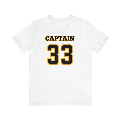 Captain 33 - Soft Unisex Jersey Short Sleeve Tee