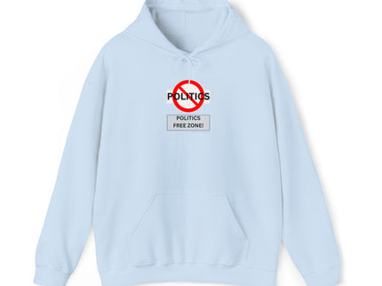 Politics Free Zone - Unisex Heavy Blend™ Hooded Sweatshirt