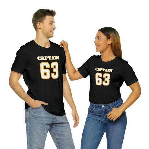 #63 Captain - Soft Unisex Jersey Short Sleeve Tee