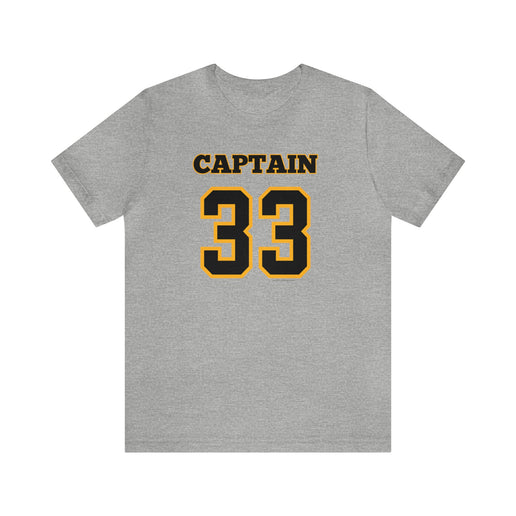 Captain 33 - Soft Unisex Jersey Short Sleeve Tee