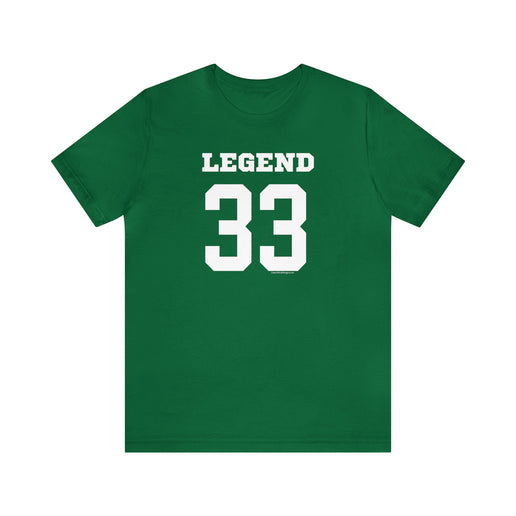 legend 33 - Soft Unisex Jersey Short Sleeve Tee