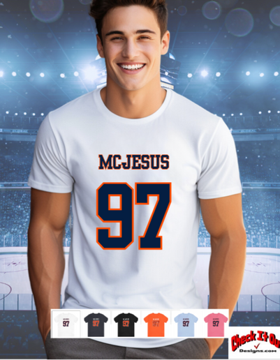 McJesus 97  - Soft Unisex Jersey Short Sleeve Tee