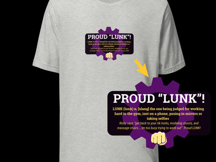 PROUD "LUNK" Soft Unisex t-shirt