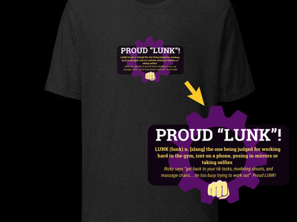 PROUD "LUNK" Soft Unisex t-shirt