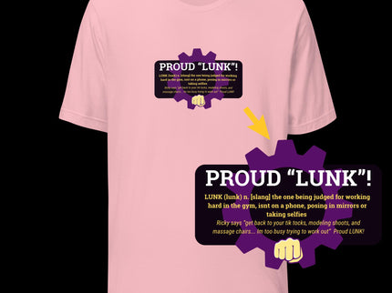PROUD "LUNK" Soft Unisex t-shirt